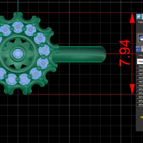 Nhẫn Cầu Hôn Vàng Kim Cương – Vẻ Đẹp Vượt Thời Gian Flower F021