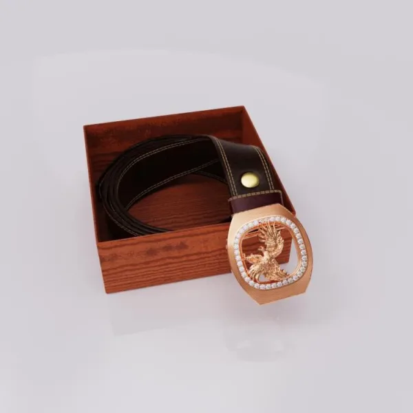 Mặt Thắt Lưng Vàng 18k  - TLV09