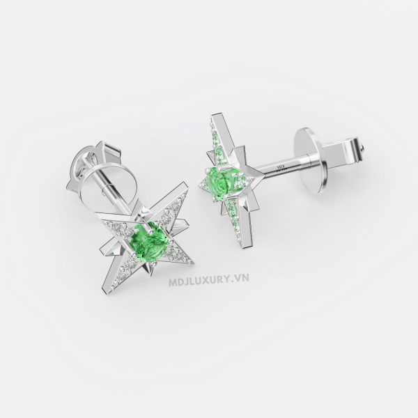 Bông tai vàng 18k – Ngôi sao những mẫu đẹp  BT42