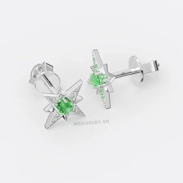 Bông tai vàng 18k – Ngôi sao những mẫu đẹp BT42
