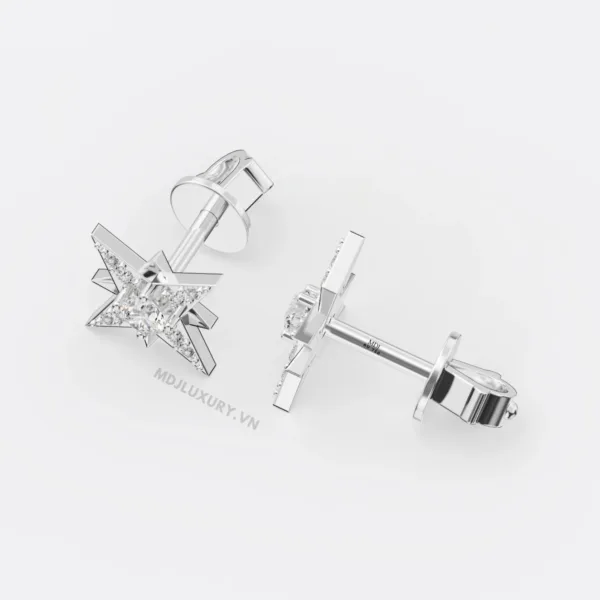 Bông tai vàng 18k – Ngôi sao những mẫu đẹp BT42