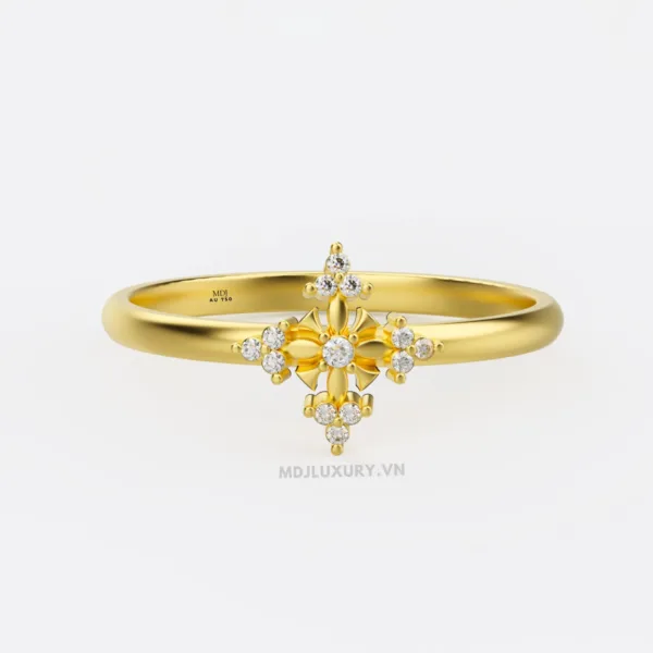 Nhẫn Cầu Hôn MDJ Flower F026