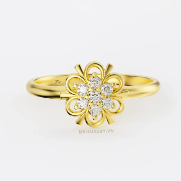 Nhẫn Cầu Hôn MDJ Flower F028