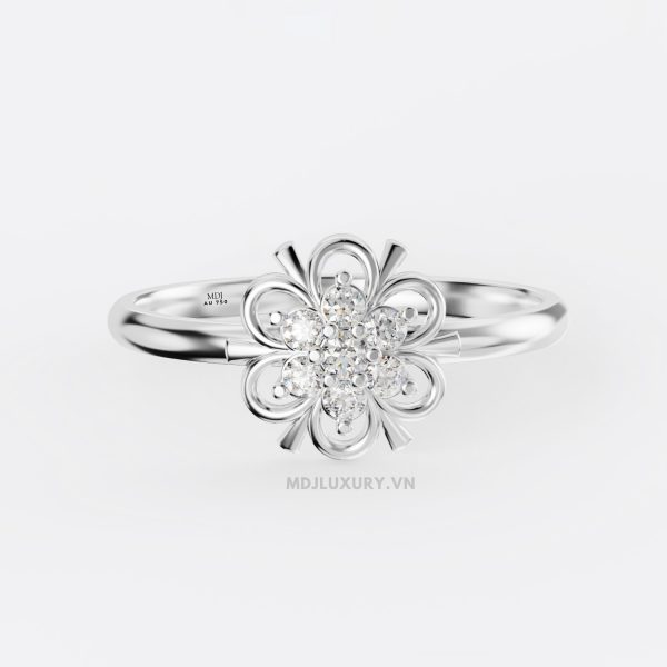Nhẫn Cầu Hôn MDJ Flower F028