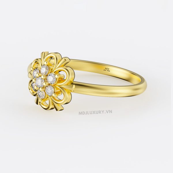 Nhẫn Cầu Hôn MDJ Flower F028
