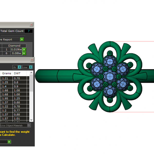 Nhẫn Cầu Hôn MDJ Flower F028