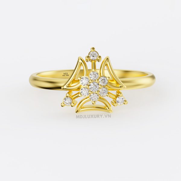 Nhẫn Cầu Hôn MDJ Flower F029