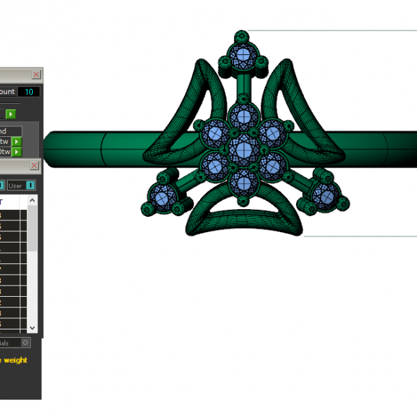 Nhẫn Cầu Hôn MDJ Flower F029