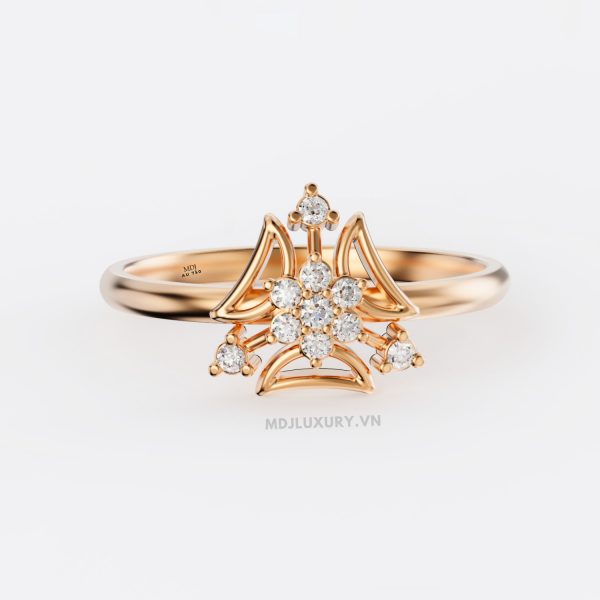 Nhẫn Cầu Hôn MDJ Flower F029