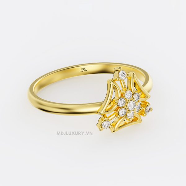 Nhẫn Cầu Hôn MDJ Flower F029