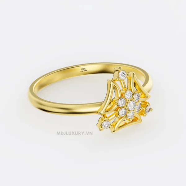 Nhẫn Cầu Hôn MDJ Flower F029