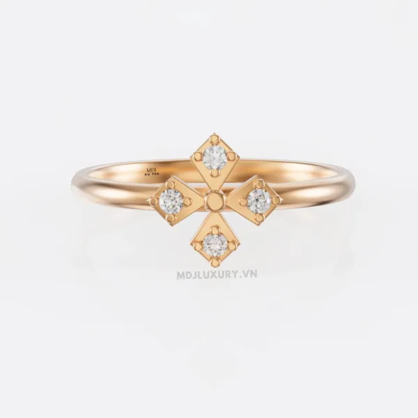 Nhẫn Cầu Hôn MDJ Flower F030