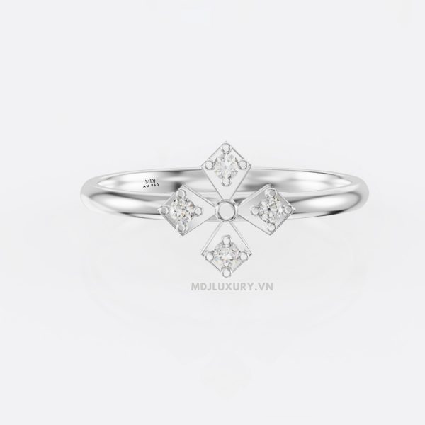Nhẫn Cầu Hôn MDJ Flower F030