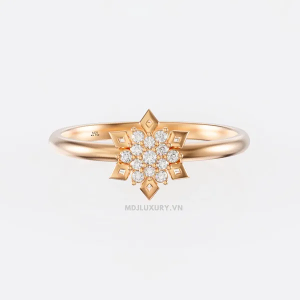 Nhẫn Cầu Hôn MDJ Flower F032