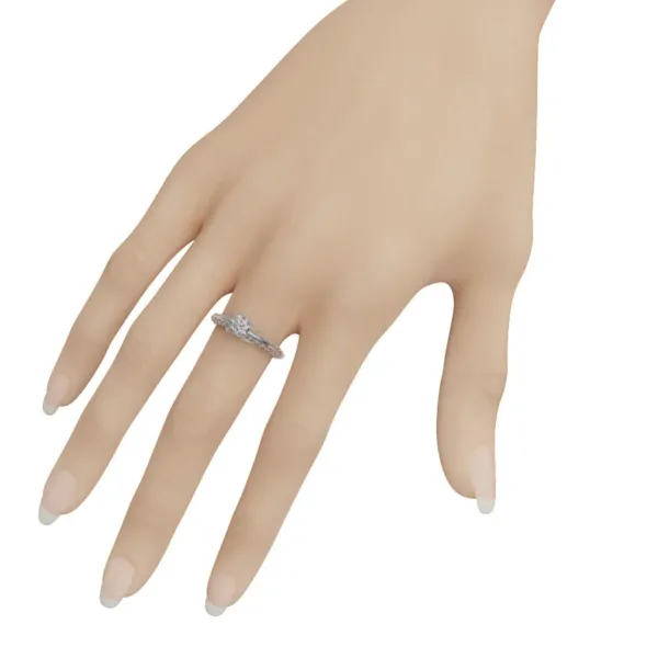 Nhẫn nữ vàng Hồng 14K NNU251