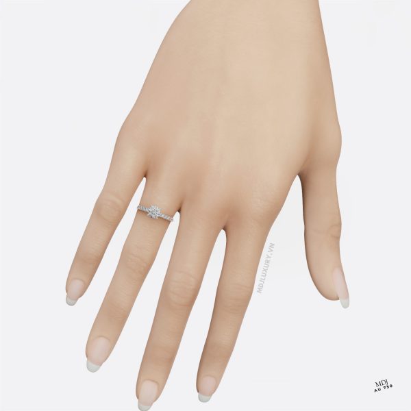 Nhẫn Nữ Vàng Hồng NNU252