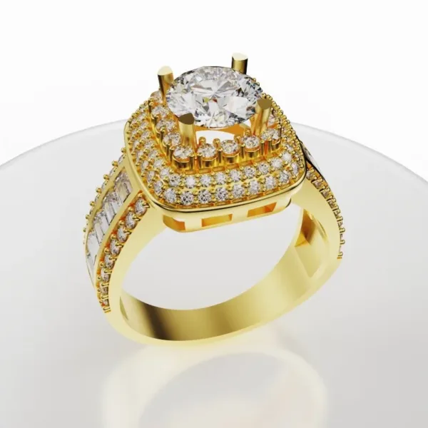 Nhẫn Nữ vàng tây 18K  NNU253