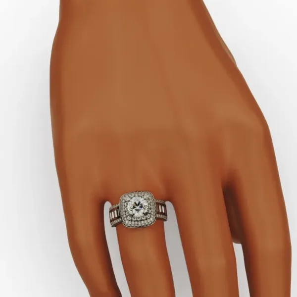 Nhẫn Nữ vàng tây 18K  NNU253