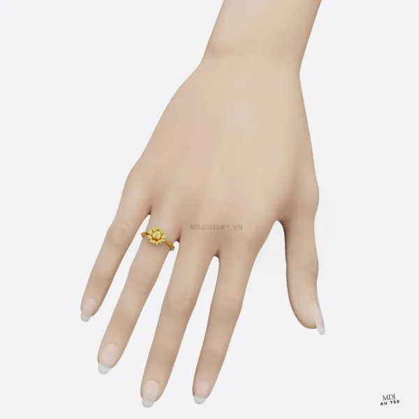 Nhẫn Nữ Vàng Tây 18K NNU246
