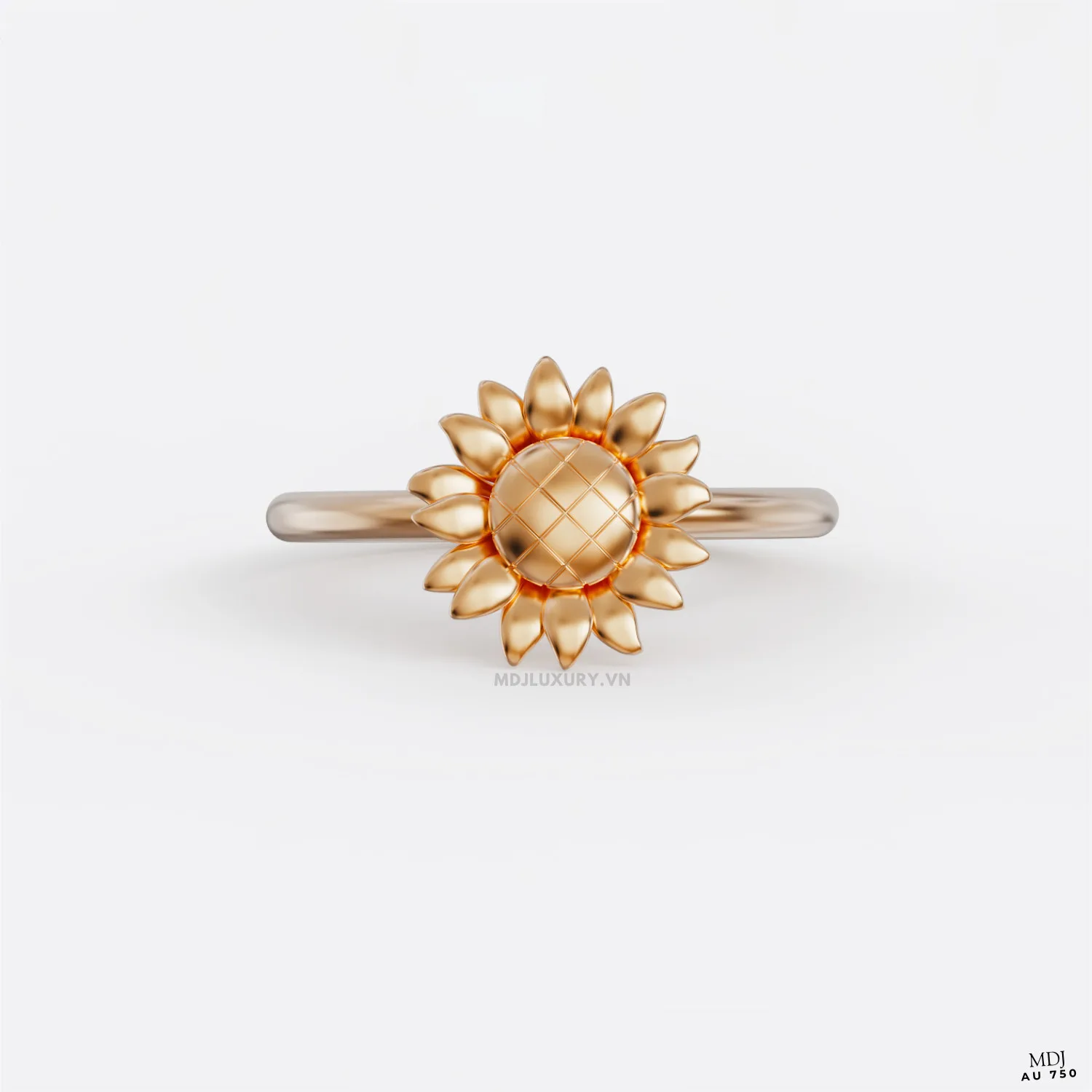 Nhẫn Nữ Vàng Tây 18K NNU246