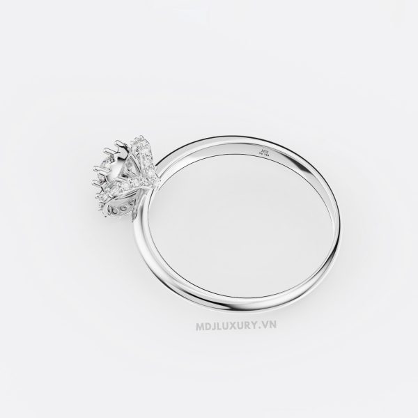 Nhẫn cầu hôn Vàng Ý Cao Cấp NNU239