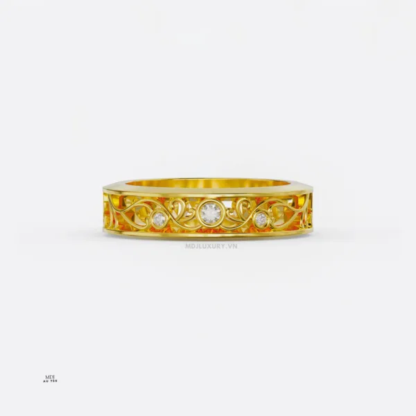 Nhẫn Nữ Vàng Hồng -  MDJ NNU92