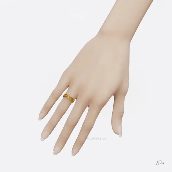 Nhẫn Nữ Vàng Hồng -  MDJ NNU92