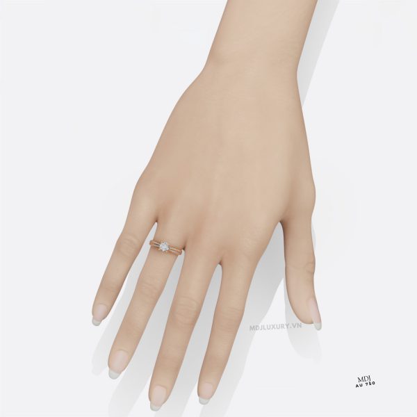 Nhẫn vàng nữ đẹp - NNU76