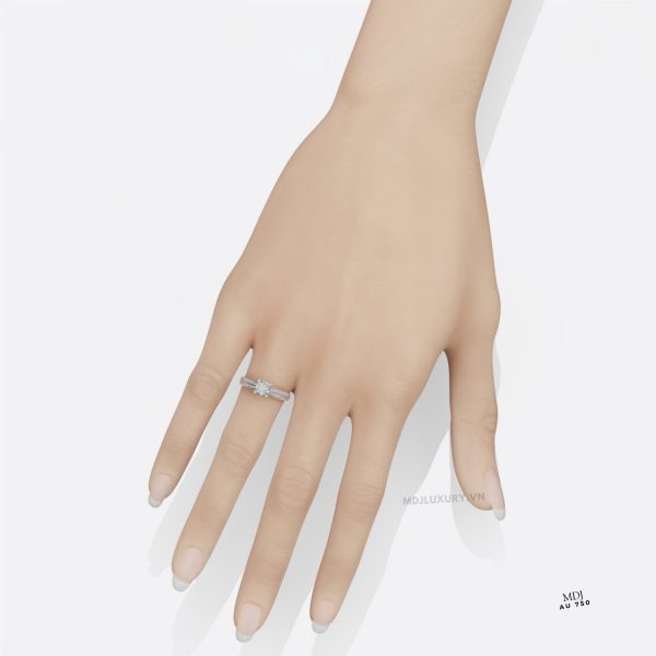 Nhẫn vàng nữ đẹp - NNU76