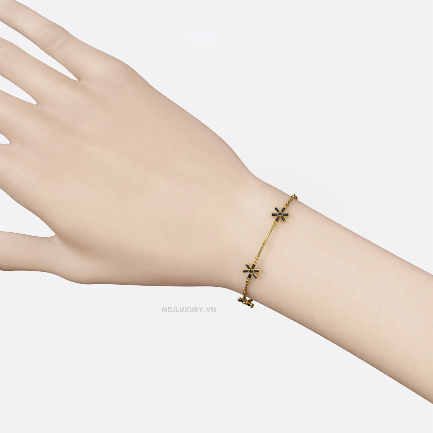 Vòng tay nữ vàng 18K - sự kết hợp hoàn hảo giữa truyền thống và hiện đại VTN14