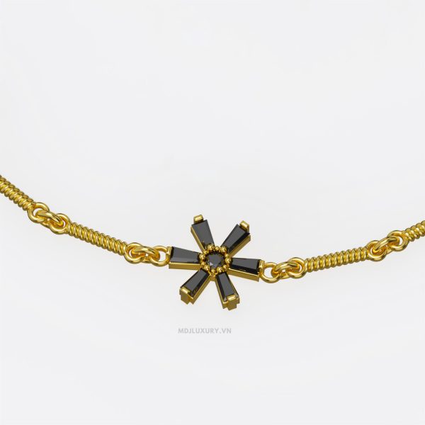 Vòng tay nữ vàng 18K - sự kết hợp hoàn hảo giữa truyền thống và hiện đại VTN14