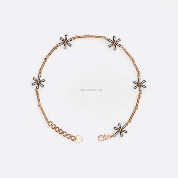 Vòng tay nữ vàng 18K - sự kết hợp hoàn hảo giữa truyền thống và hiện đại VTN14