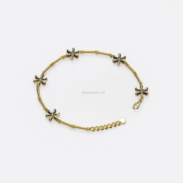 Vòng tay nữ vàng 18K - sự kết hợp hoàn hảo giữa truyền thống và hiện đại VTN14