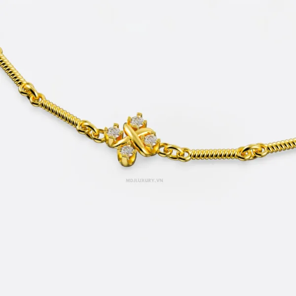 Vòng tay vàng tây 18K nữ VTN15