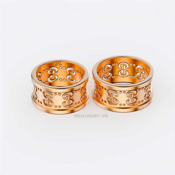 Nhẫn Cưới Vàng Tây CG Cao Cấp NC191