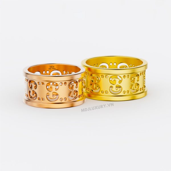Nhẫn Cưới Vàng Tây CG Cao Cấp NC191