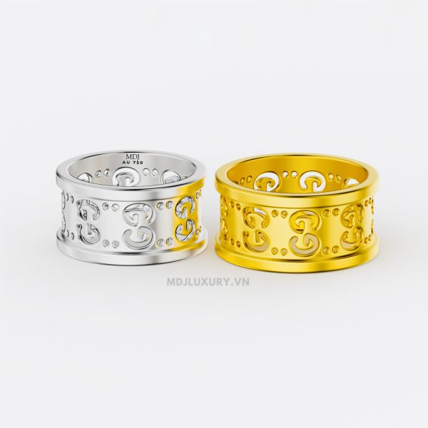 Nhẫn Cưới Vàng Tây CG Cao Cấp NC191
