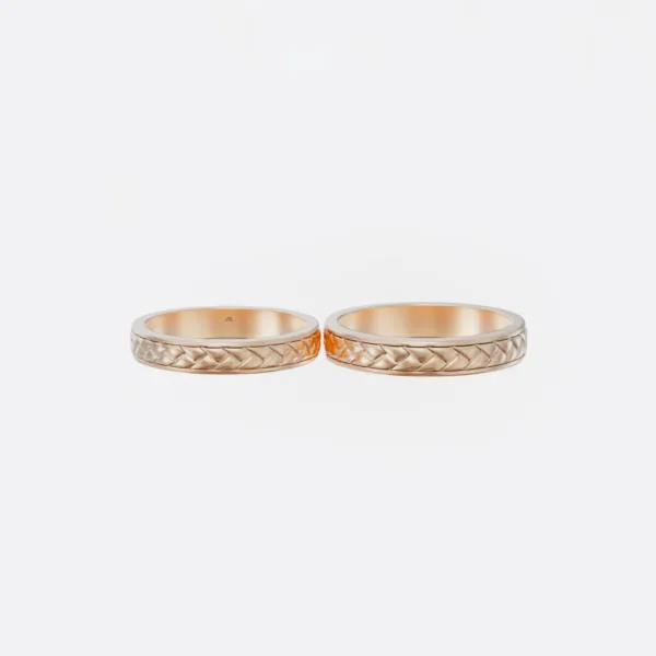 Nhẫn Cưới Đẹp Vàng Tây 14K MDJ NC226