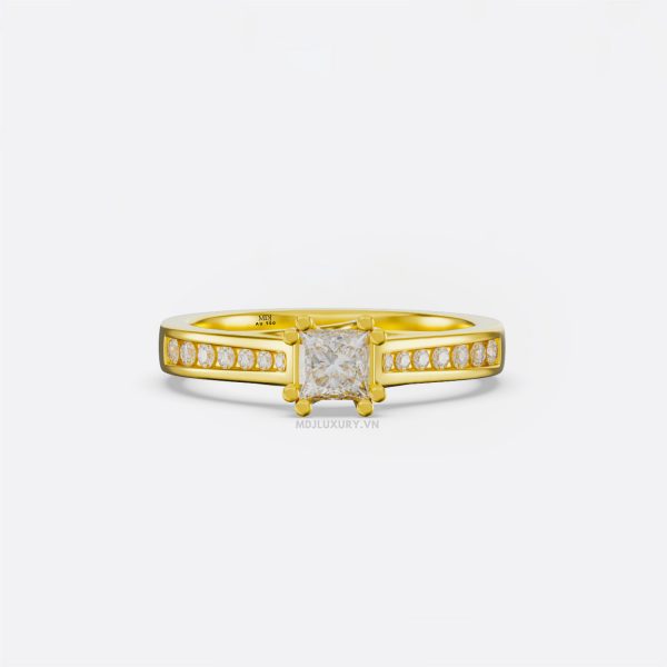 Nhẫn Nữ Vàng Hồng -  MDJ NNU88