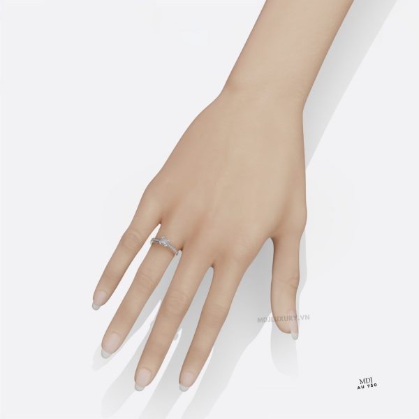 Nhẫn Nữ Vàng Hồng -  MDJ NNU88