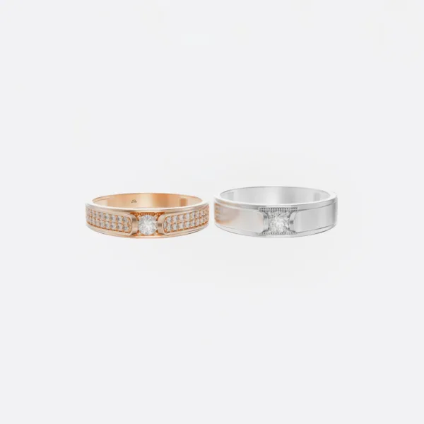Nhẫn Cưới Đẹp Vàng 14K Giá 4 Triệu NC216