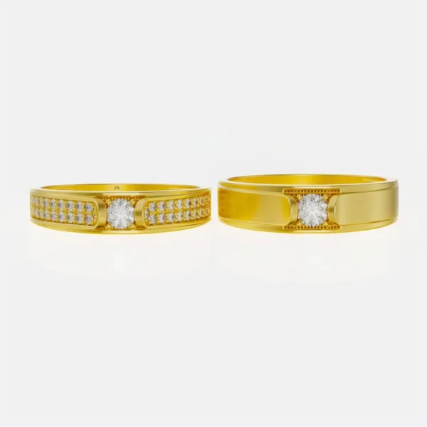 Nhẫn Cưới Đẹp Vàng 14K Giá 4 Triệu NC216