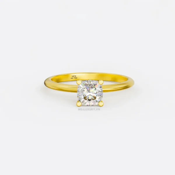 Nhẫn Nữ Vàng Tây NNU01 - Thiết Kế Sang Trọng, Đẳng Cấp Tại MDJ Luxury
