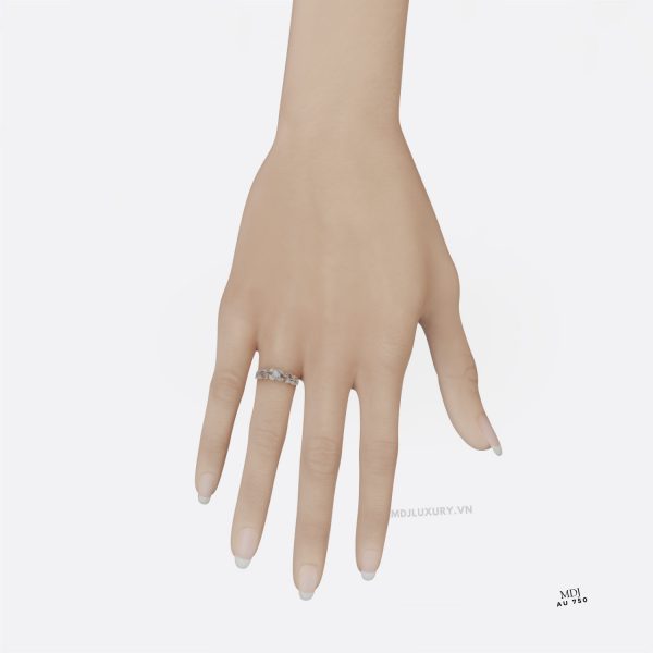 Nhẫn Cầu Hôn Aphrodite Vàng Hồng MDJ NNU127