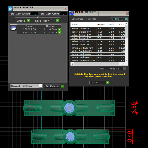 Nhẫn Cưới Vàng Trắng Cao Cấp Mẫu Mới NC24