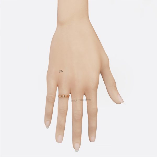 Nhẫn Cầu Hôn Vàng 18K Cao Cấp NNU172