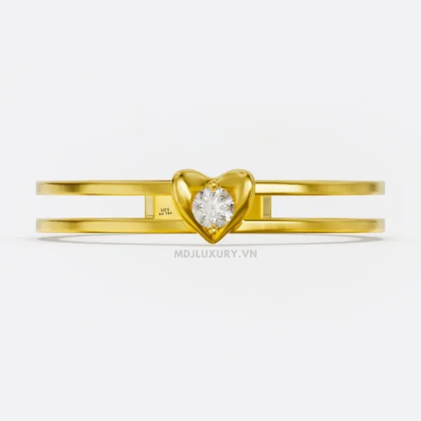 Nhẫn Cầu Hôn Vàng 18K Cao Cấp NNU172