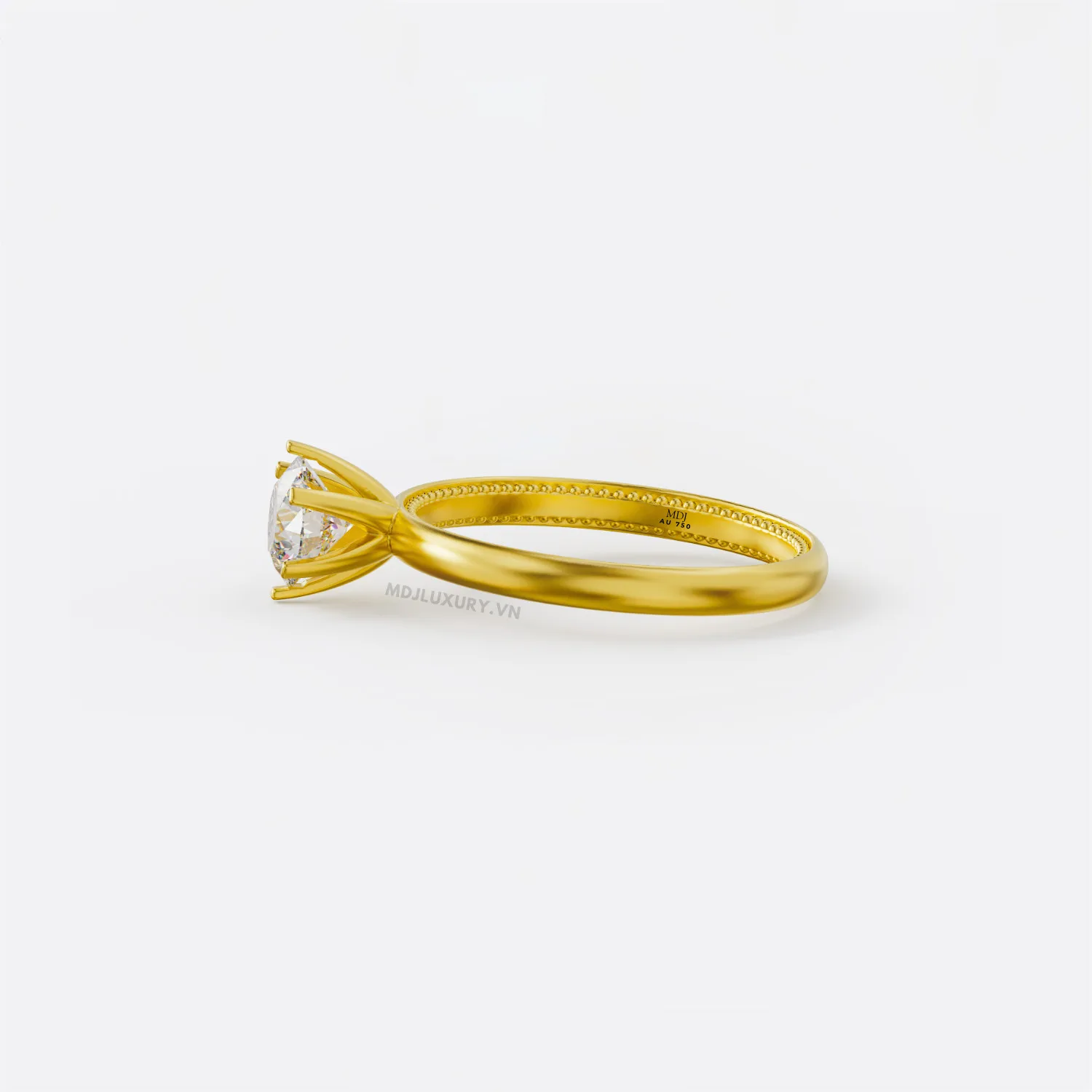 Nhẫn Nữ Cao Cấp Vàng 18K NNU215