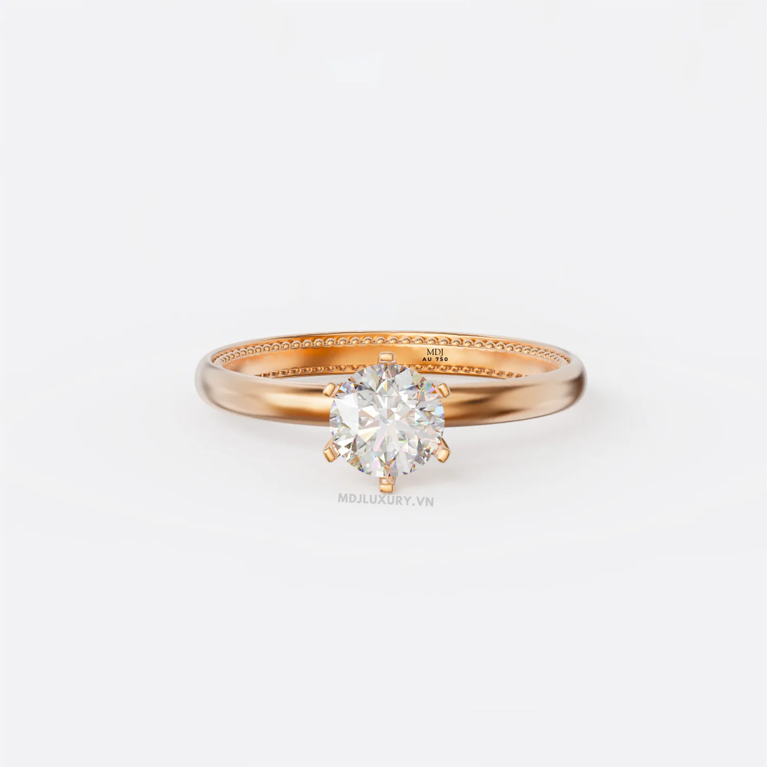 Nhẫn Nữ Cao Cấp Vàng 18K NNU215