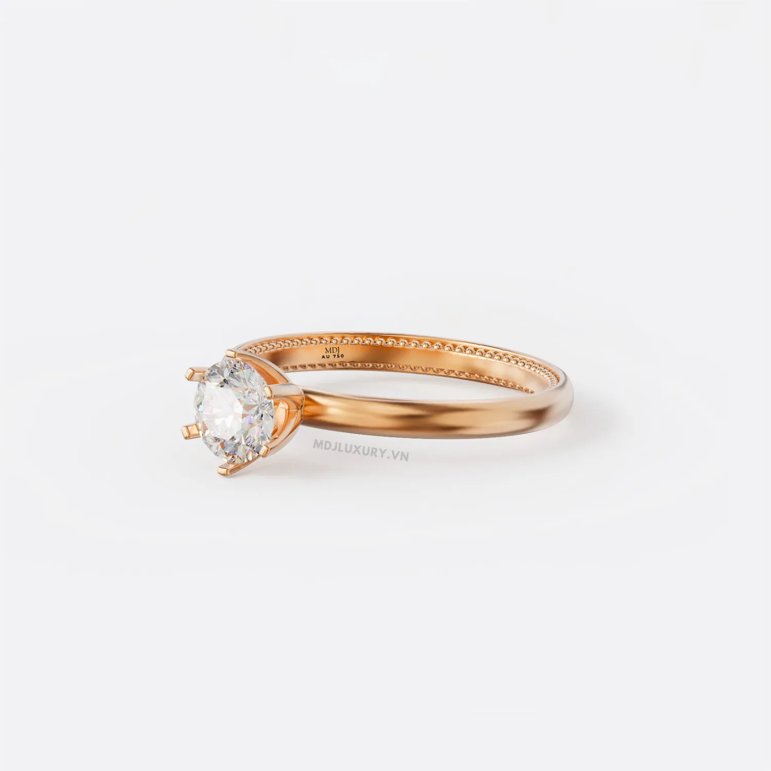Nhẫn Nữ Cao Cấp Vàng 18K NNU215